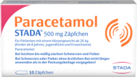 PARACETAMOL STADA 500 mg Zäpfchen