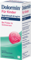 DOLORMIN für Kinder Ibuprofensaft 40 mg/ml Susp.