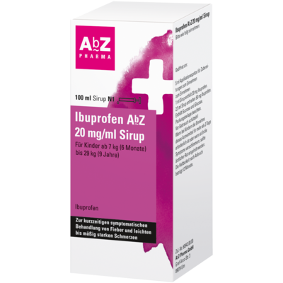 IBUPROFEN AbZ 20 mg/ml Sirup