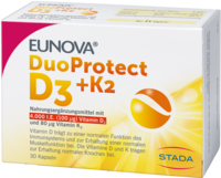 EUNOVA DuoProtect D3+K2 4000 I.E./80 µg Kapseln